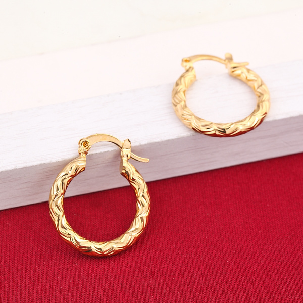 Buy Trending One Gram Gold Earrings For Ladies and Girls (Western) at  Amazon.in
